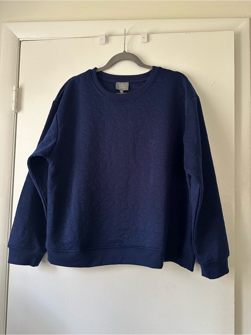 Textured Crew Sweatshirt